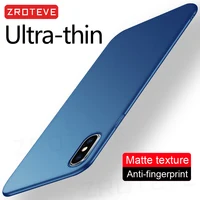 Zroteve-حافظة صلبة رفيعة للغاية فاخرة لهاتف iphone x ، xr ، x ، s ، xs max ، iphone 10 ، iphone 10 1