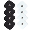 50/100pcs4x4cm EMS TENS Electrode Pads Gel for Acupuncture Physiotherapy Massage Device Pulse Muscle Stimulator Massager Sticker 5