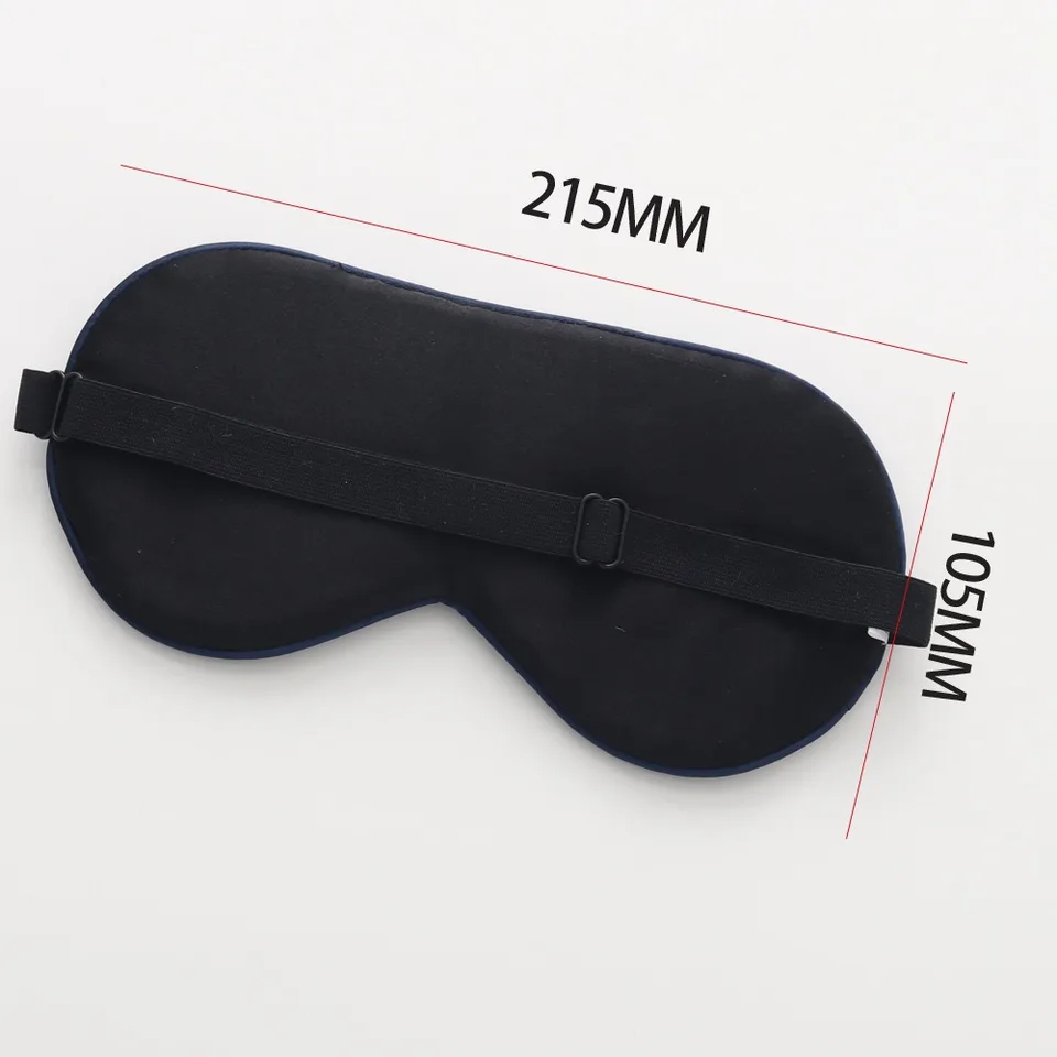 Silk Sleep Mask 100% Real Natural Pure Silk Eye Masks with Adjustable Strap for Sleeping Blocks Light Reduces Puffy Eyes Gifts