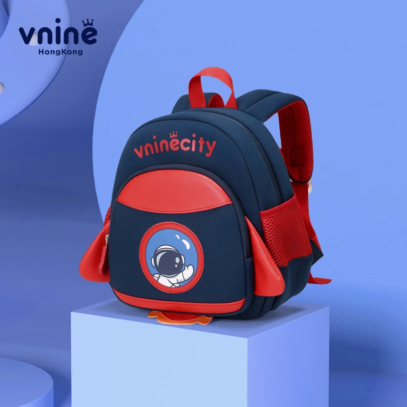 VNINE Kindergarten School Bag for Children, Boys and Girls Enrollment Baby New Boys and Girls Anti Lost Small Backpack