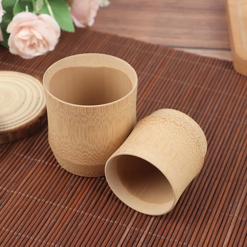 1pc 100% Pure Natural Bamboo Cups, Bamboo Cup Coffee, Bamboo Wine Cup  Bamboo Tea Cup