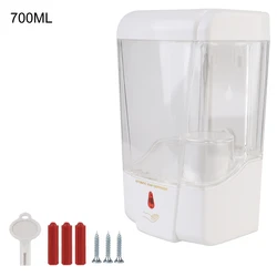 Automatic Touchless Soap Dispenser with Wall - Mount, 700ml Capacity (700ml)