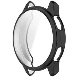 Enhanced TPU Protective Watch Case with Screen Protector - Anti - Scratch Bumper Cover - Approach S50 (Black)