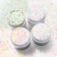 1OZ Professional Acrylic Powder Combination Infiltration Butterfly/Round/Hexagon Sequins Crystal Powder Extended Builder Powder 1