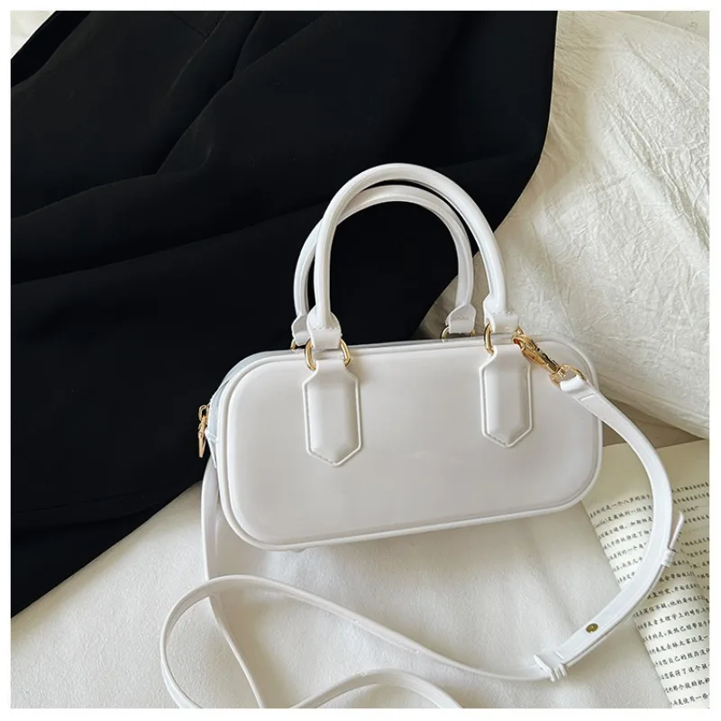 Barbie Jelly Bag Fashionable Versatile Soft Handle Handbag Dirty Resistant and Easy To Wash Summer Crossbody Bag for Women