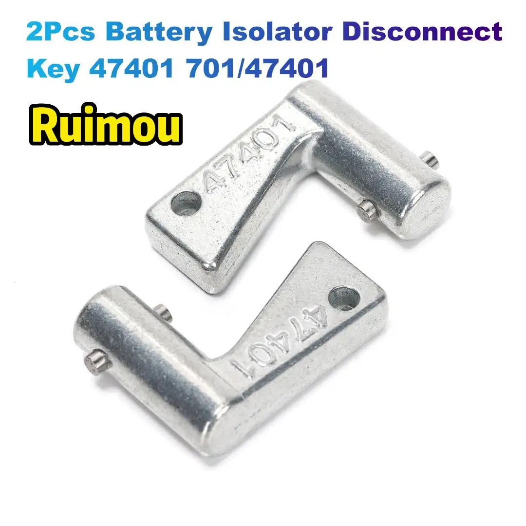 GAOHOU 2PCS 47401 Isolatore Di Accensione Chiave Impianto Compatibile Con JCB/Terex 47401 701 Escavatore Dumper Digger - Foto 9