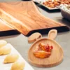 Rabbit Serving Tray Bunny Kids Dish Shaped Board Pet Wood Easter Plate Desktop Food Snack Baby 6