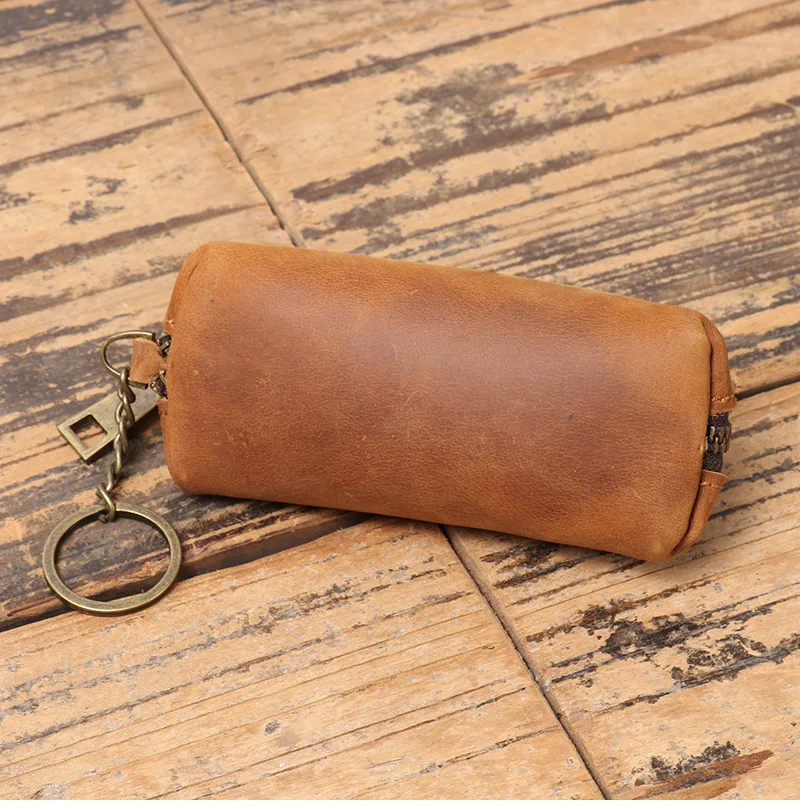 Vintage Coin Purse Zipper Clutch Wallet Retro Credit Card Holder for Women