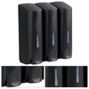 Triple 350ml Soap Automatic Dispenser Wall-mount Shower Bath Shampoo Dispenser Liquid Soap Container Bathroom Accessories 5