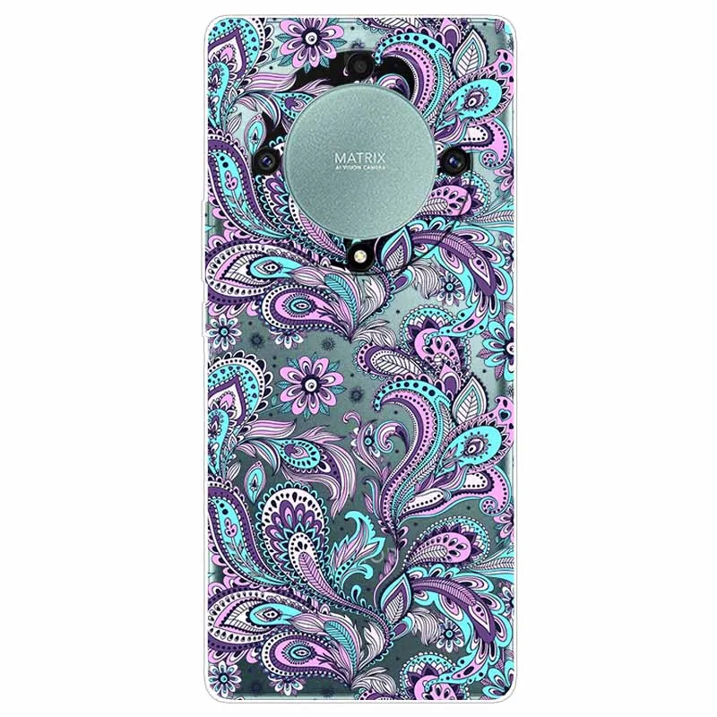 Transparent Cute Soft Silicone TPU Phone Case for Honor Magic 6 Lite 5G - Clear Protective Cover