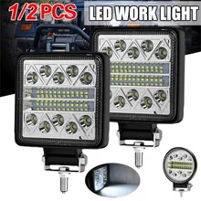 

4inch 100W/200W LED Light Bar/Work Light Spot Off Road 4x4 LED Bar For Truck SUV 4WD Boat ATV Jeep Tractor Headlights 12V 24V