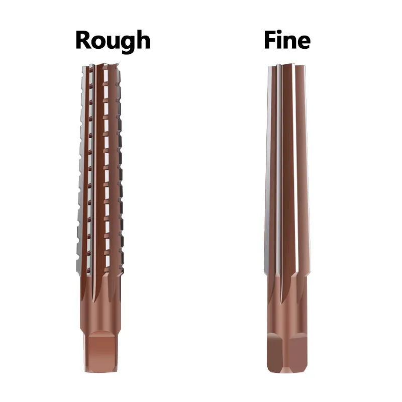 Hand Reamers MT0 /MT1/MT2/MT3/MT4/MT5 9SiCr Fine/Rough-Edge Morse Taper Reamer For Milling Finishing Cutter Tool 2