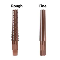 Hand Reamers MT0 /MT1/MT2/MT3/MT4/MT5 9SiCr Fine/Rough-Edge Morse Taper Reamer For Milling Finishing Cutter Tool 2
