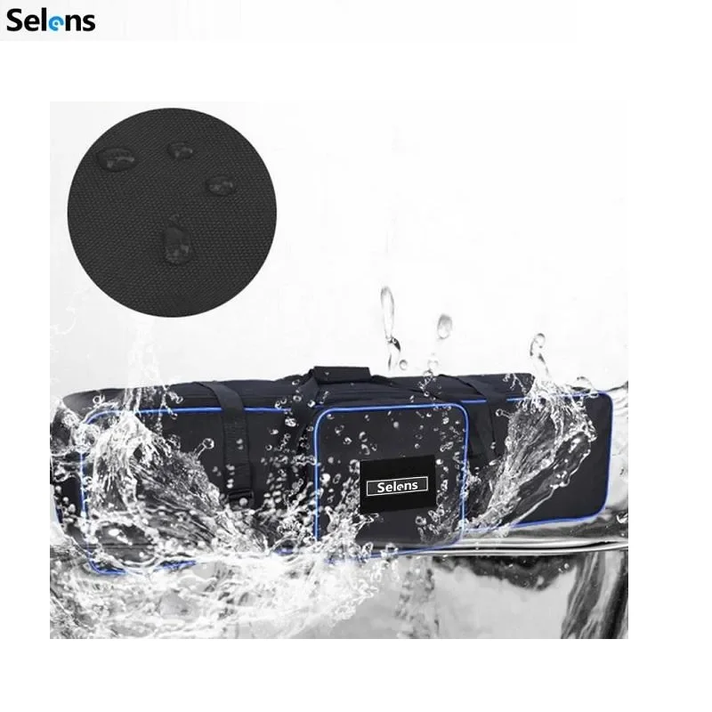 Selens-bolsa Impermeável com Tripé com Zíper Suportes de Luz Suporte Fotografia Guarda-chuva Acessórios 105cm - Image 2