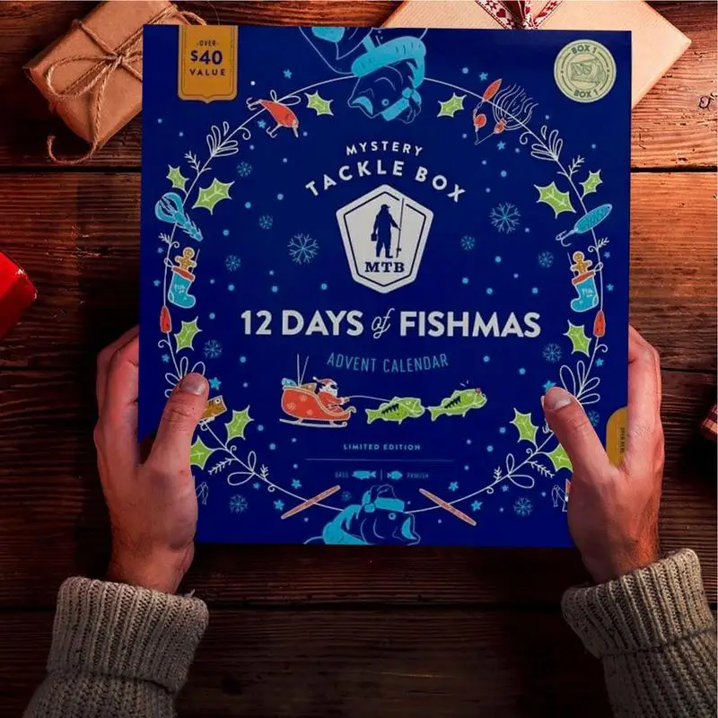 2023 Fishing Advent Calendar Creative Christmas Calendar Practical