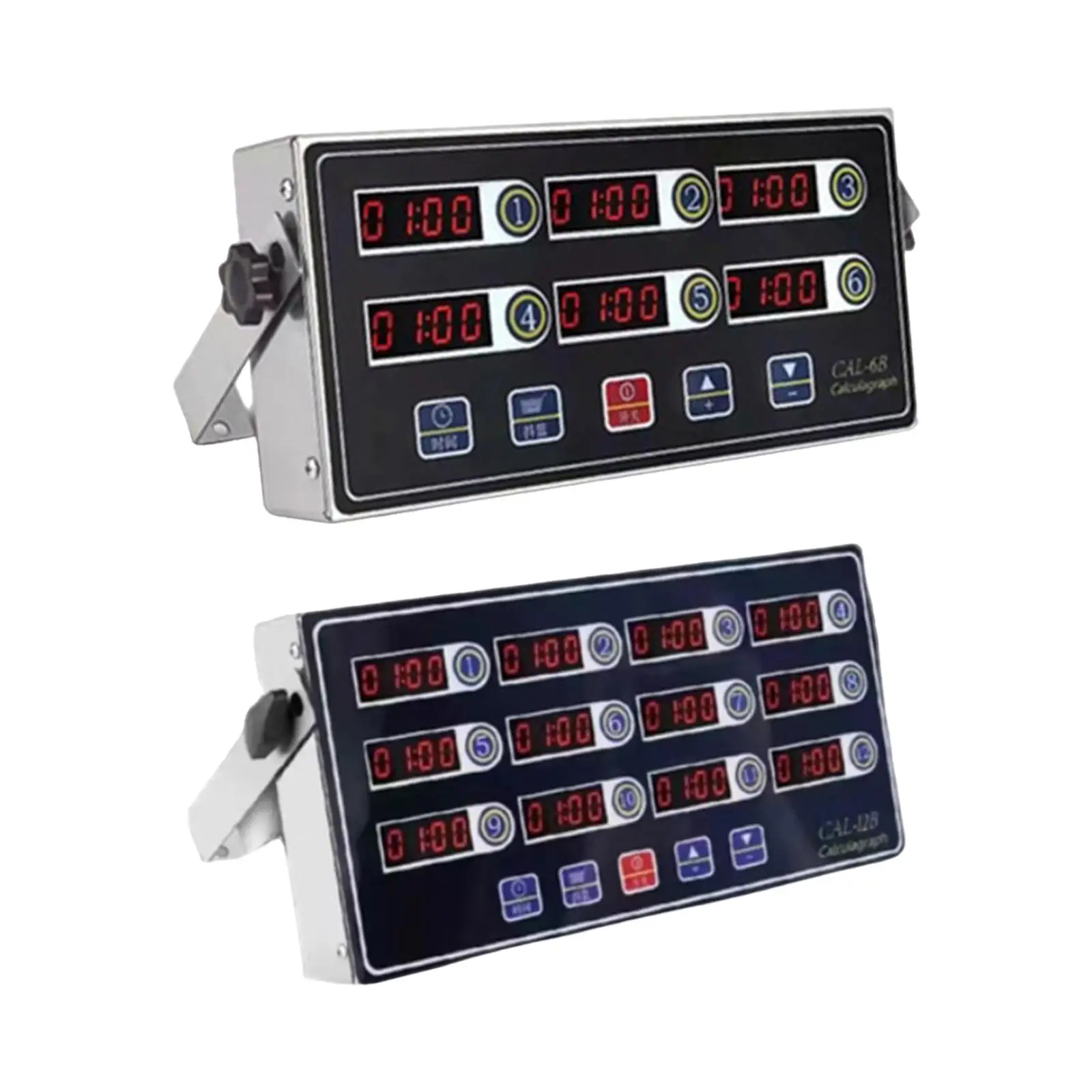 

Digital Kitchen Timer Cooking Fryer Reminder Adjustable Volume LED Display Stainless Steel Professional for Restaurant Baking