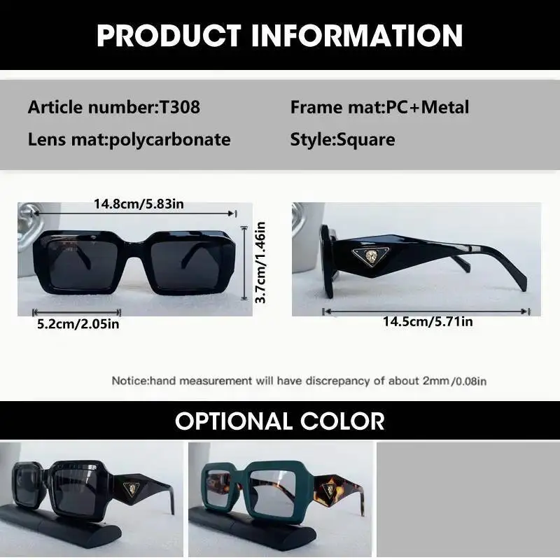 Luxury Square Sunglasses with Vintage Leopard Design