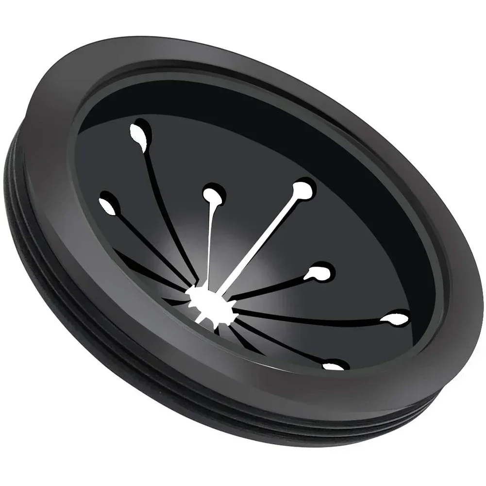 1pc Disposal Splash Guard Garbage Stopper Ring Cover For InSinkErator Rubber Quiet Collar Sink Baffle Reduce Disposer Noise Tool sink overflow cover drain stopper basin drain stopper bathroom sink plug washbasin drain plug bathroom sink stopper bathroom sink overflow cover