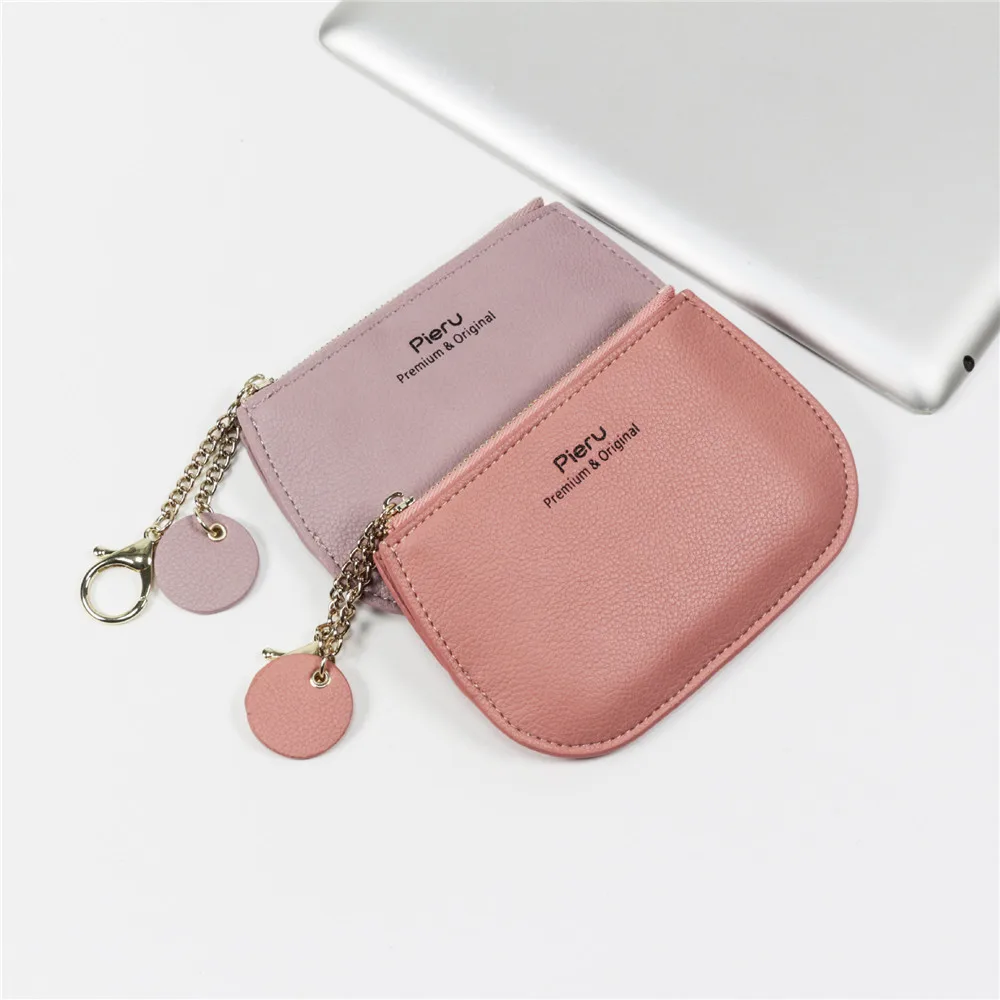 Women's Wallet Tassel Zipper Snap Button Design Girls Coin Purse