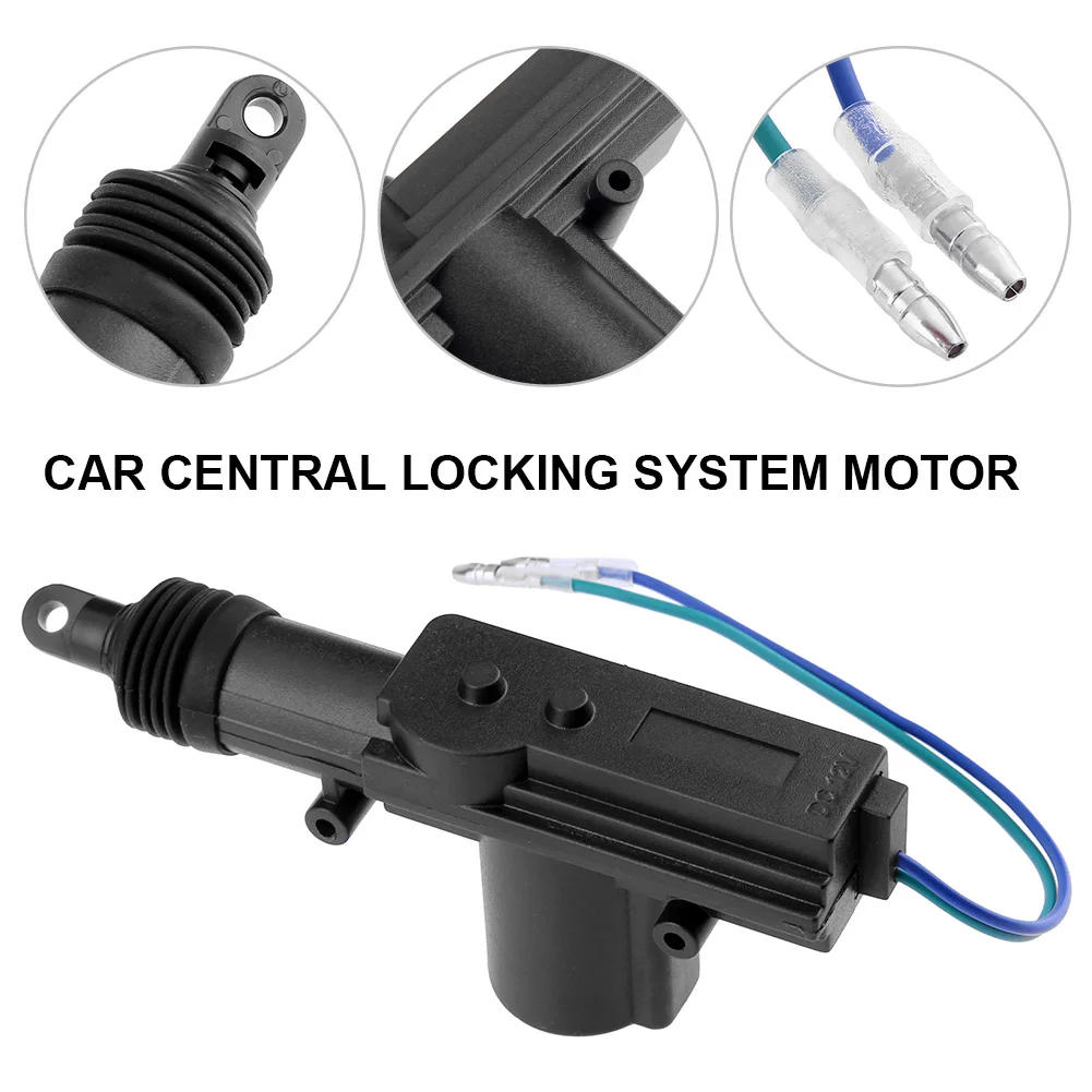 Door Lock Actuator UOIENRT Universal Car , Motor Heavy Duty Hard-Wired 12V Car And Truck Air Compressors