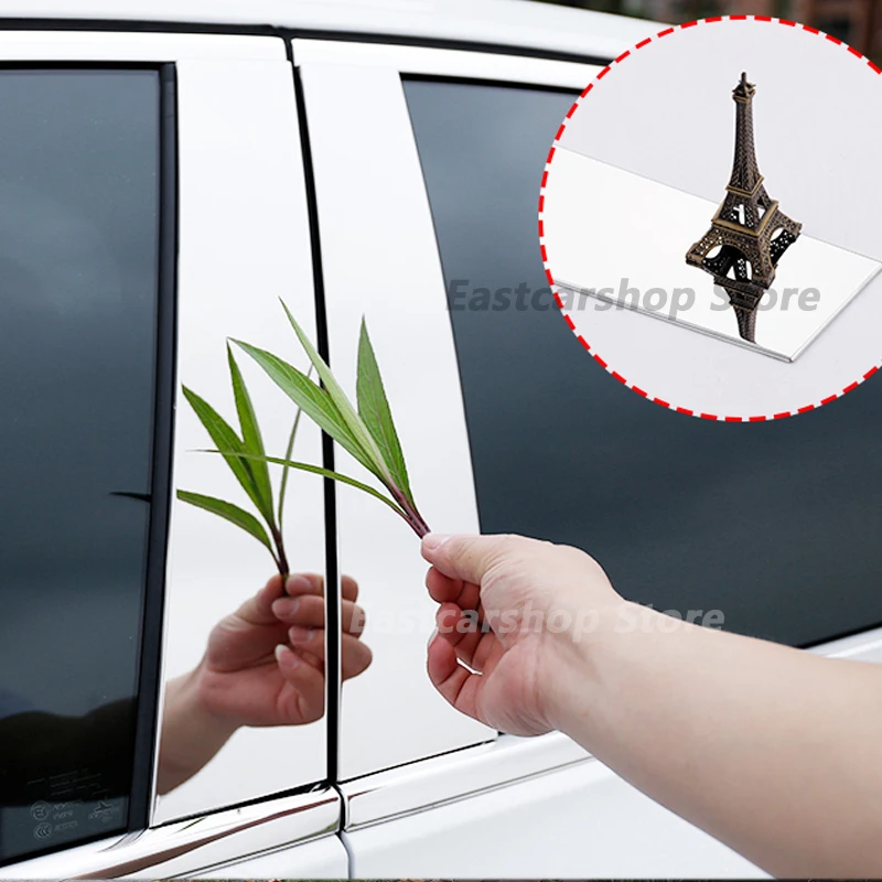 Listones De Cromo Para Ventana Mercedes W211 (sedán) - 4 Piezas, Acero Inoxidable V2A, Adhesivo Resistente, Fácil Instalación