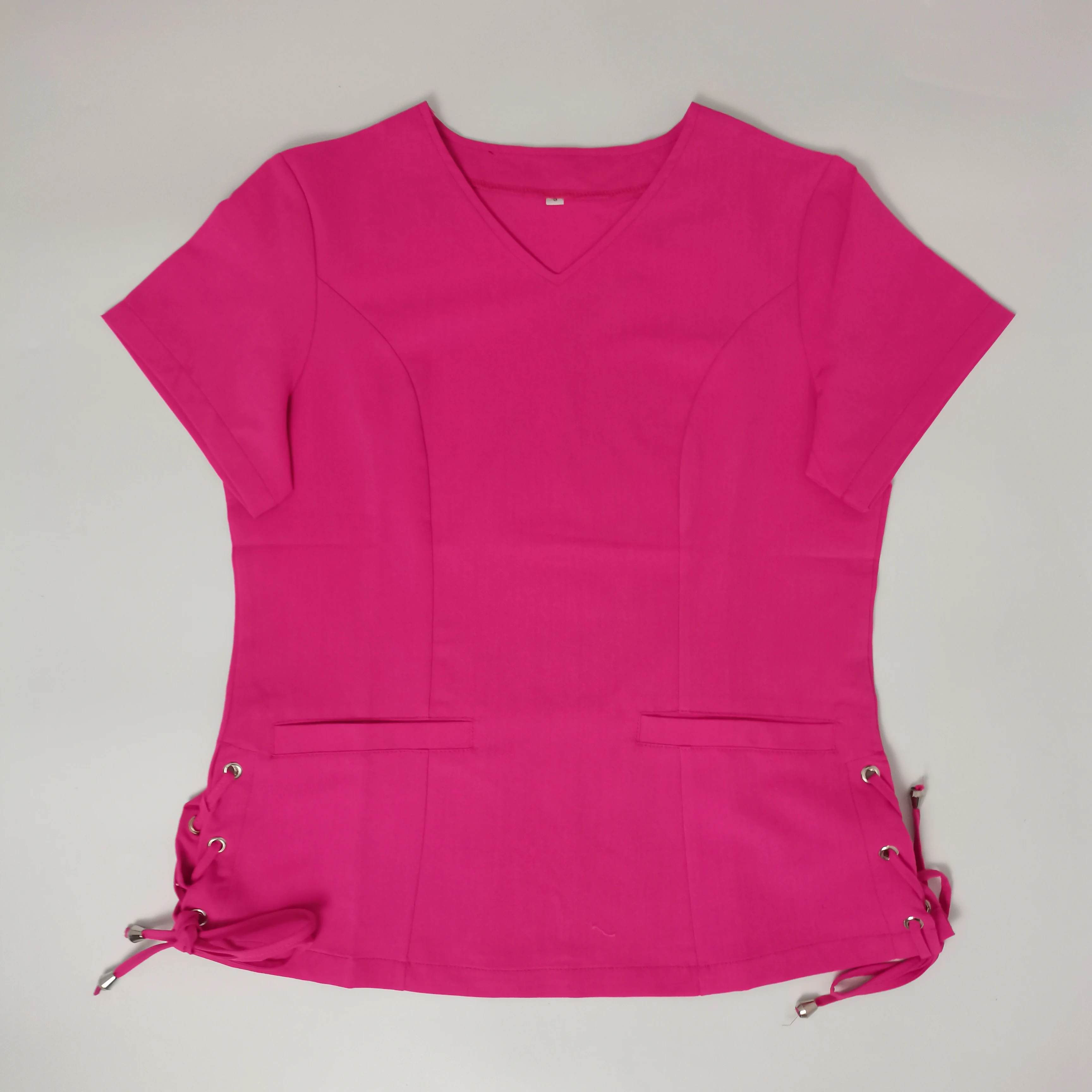 Conjunto de uniforme cirúrgico de trabalho feminino, rosa, azul