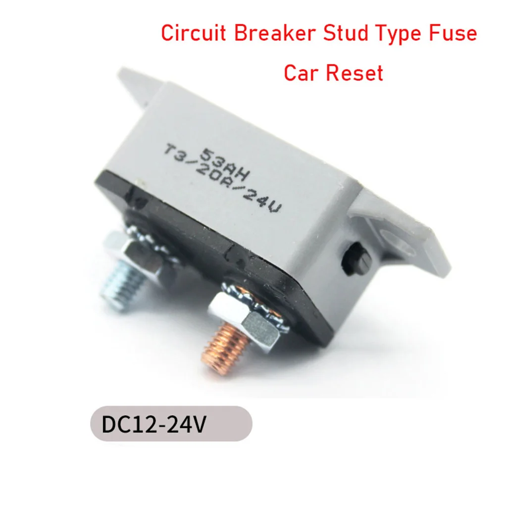 Reset Circuit Breaker 20/30/40/50AMP Sturdy Beaker Power Switch Truck Boat