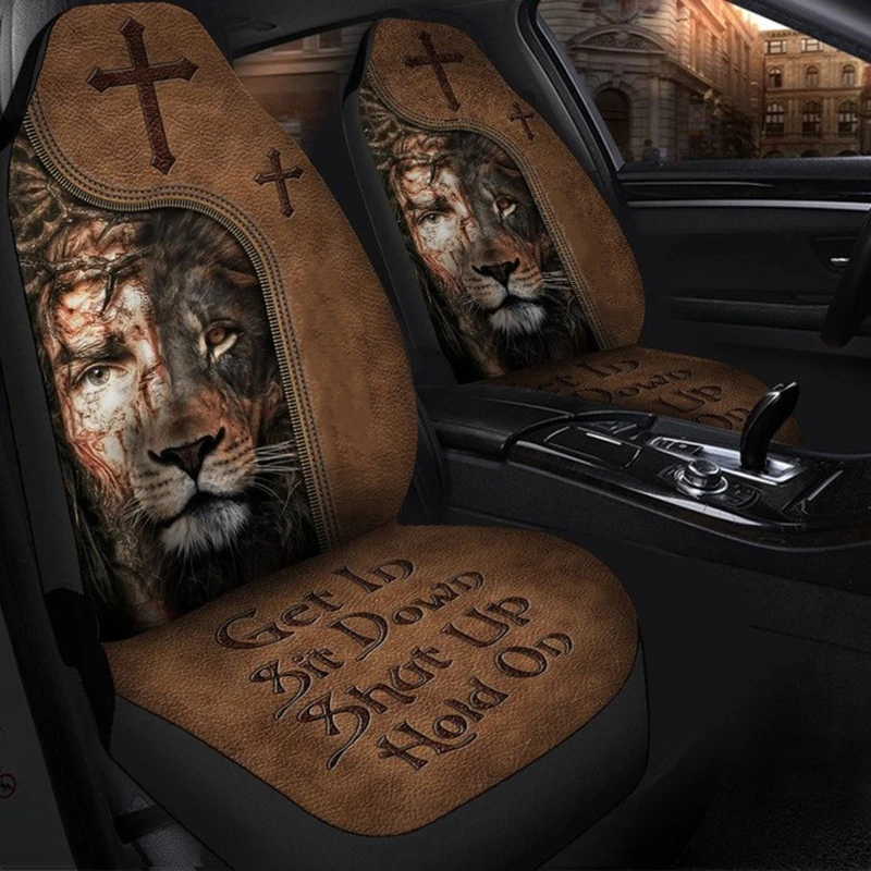 Car Seat Cover Animal Printing Color Full Set Car Good Fit For Car Truck Vechiles Seat Cushion Must-have for Macho