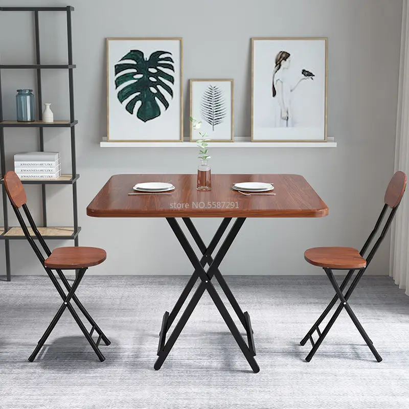 Küchen rund tisch mit lackiertem Drehteller stabiler Massivholz rahmen  Esstisch und Stuhl Furnier Parkett Handwerk Esstisch - AliExpress