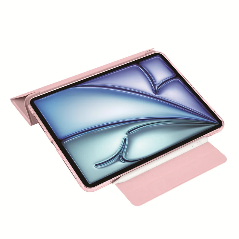 Enhanced Product Title: 

Premium Smart Fold Leather and Acrylic Hard Magnetic Tablet Cover