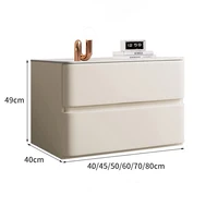 Table De chevet européenne exquise, luxe, Simple, classique, polyvalente, rangement confortable, meubles De chambre à coucher 2