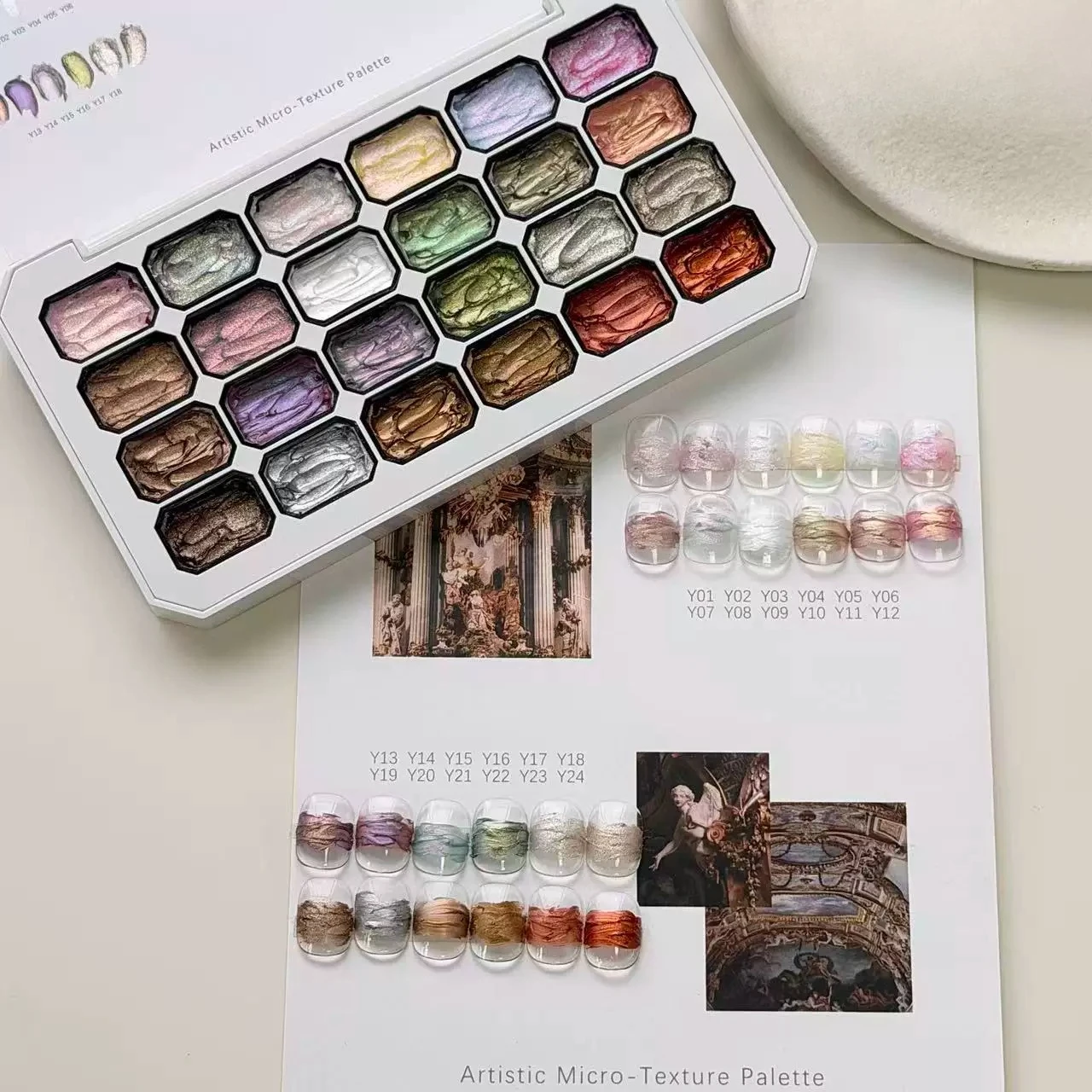 Gel Modellante Effetto 3D in Polvere per Decorazione Unghie, Gel per Pittura Floreale Fai-da-Te, Gel Micro-Scolpito per Manicure - immagine 2