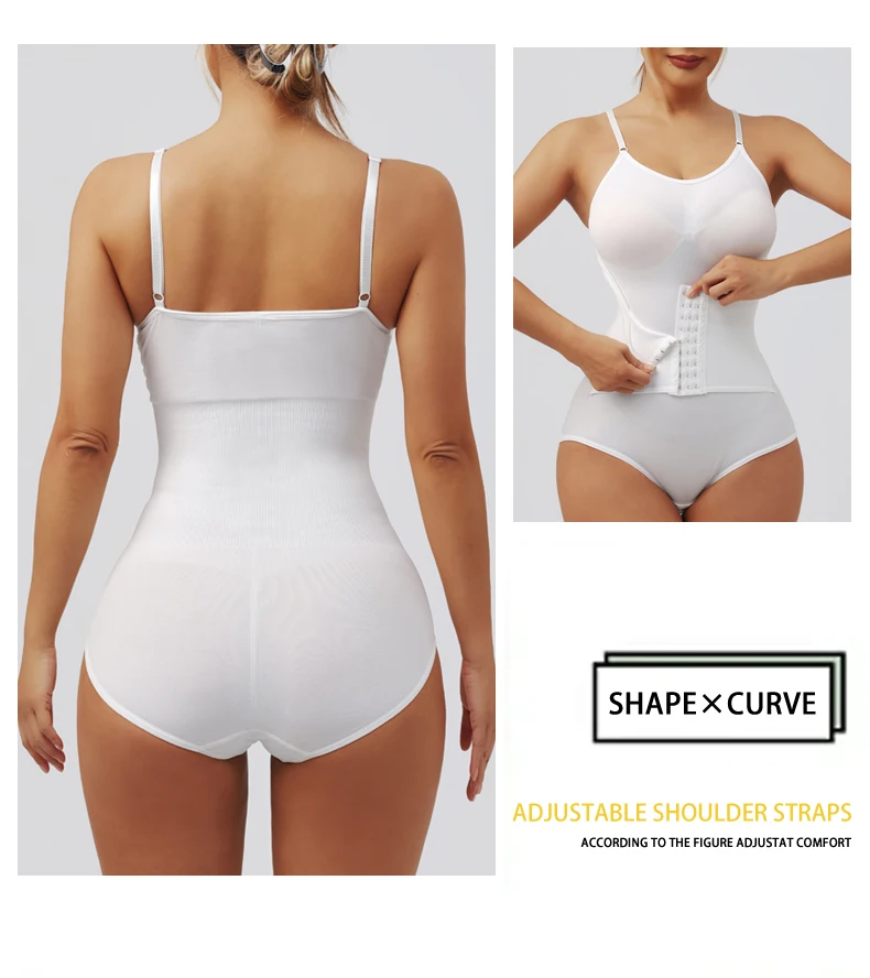 Flarixa-Body con botonadura para mujer, ropa moldeadora adelgazante, corsé reductor, moldeador de cuerpo, ropa interior modeladora, bragas con Control de barriga