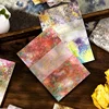 40 pieces Material paper dappled dream literary colorful retro handbook material decorative backing paper collage Note 4 Choices 1