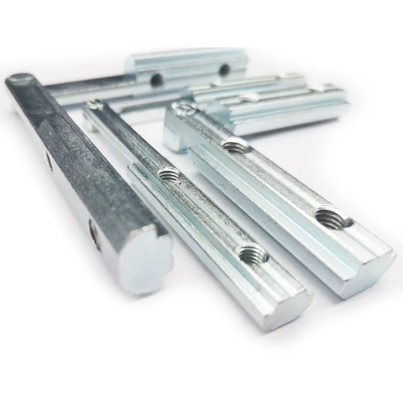 Profilo In Alluminio 40 X 240 S, Tipo I, Scanalatura 8 (pesante), Argento Anodizzato. Profilo In - Foto 5