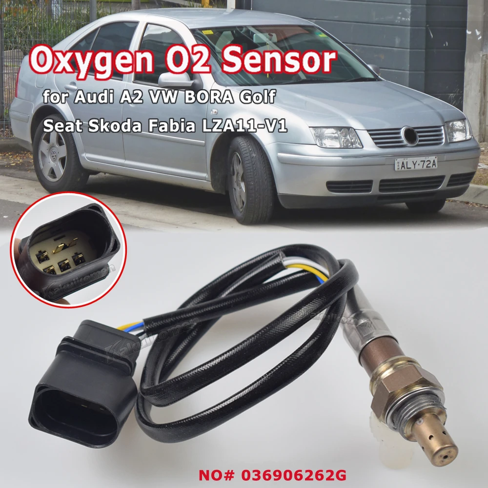 For Audi A2 Vw Bora Golf Seat Skoda Fabia O2 Lambda Probe Oxygen Sensor ...