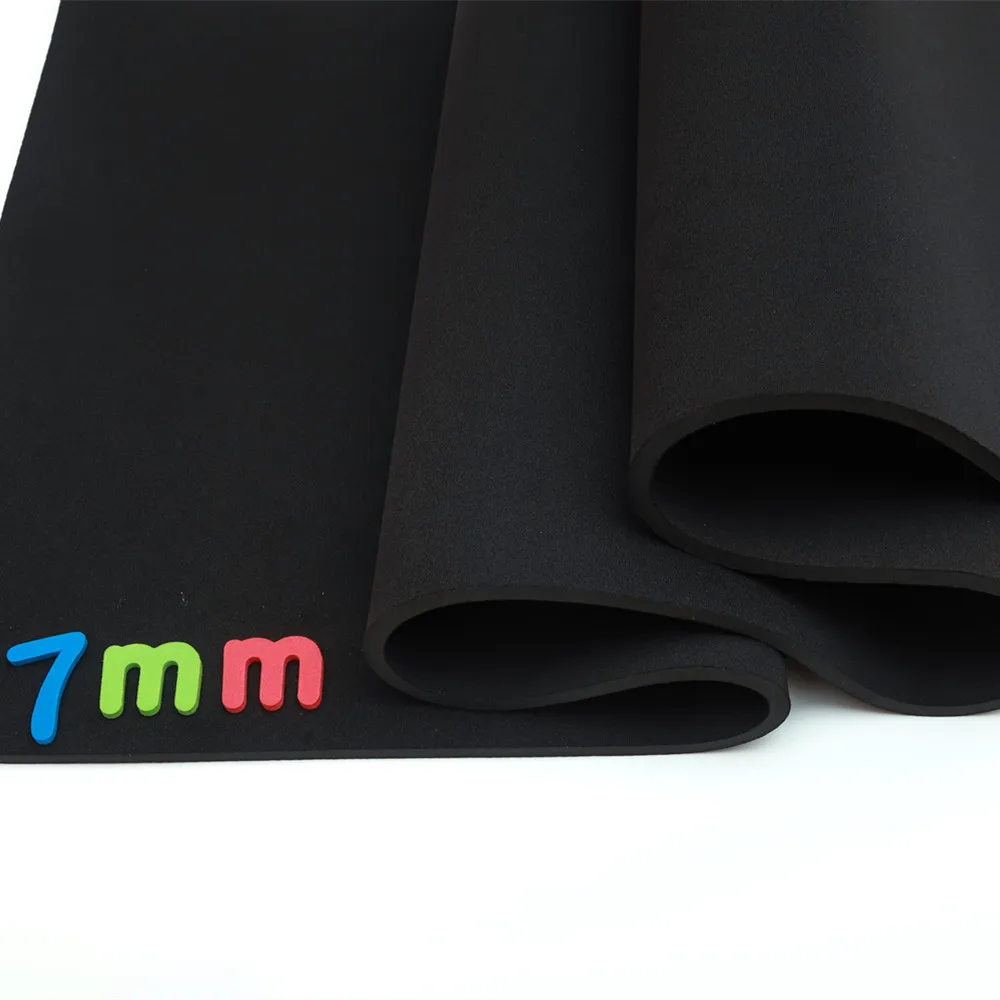 SRB Elastic Neoprene Fabric Sheet, Rubber Diving Material, 2.5mm Thickness,  Stretch, 45cm * 137cm Piece, Sale Promotion