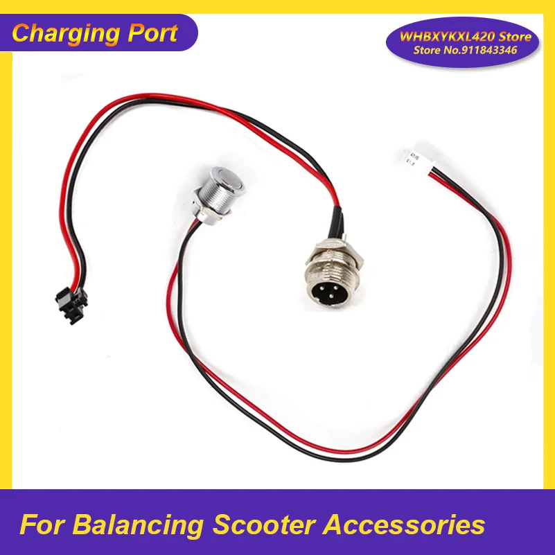 Hoverboard Charging Port Replacement – Practical Electric Balance Scooter Accessory