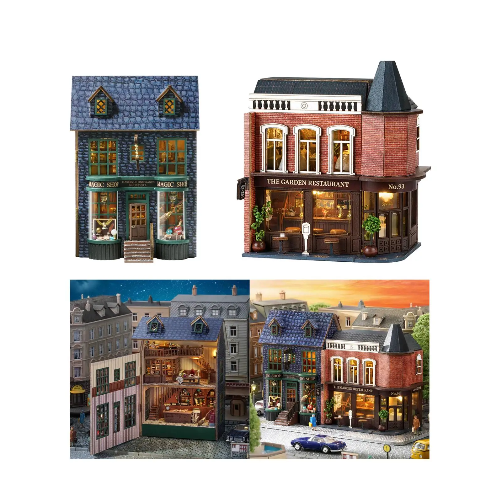 DIY Miniature House s Educational Toy for Boy Girls Teens Birthday Gifts