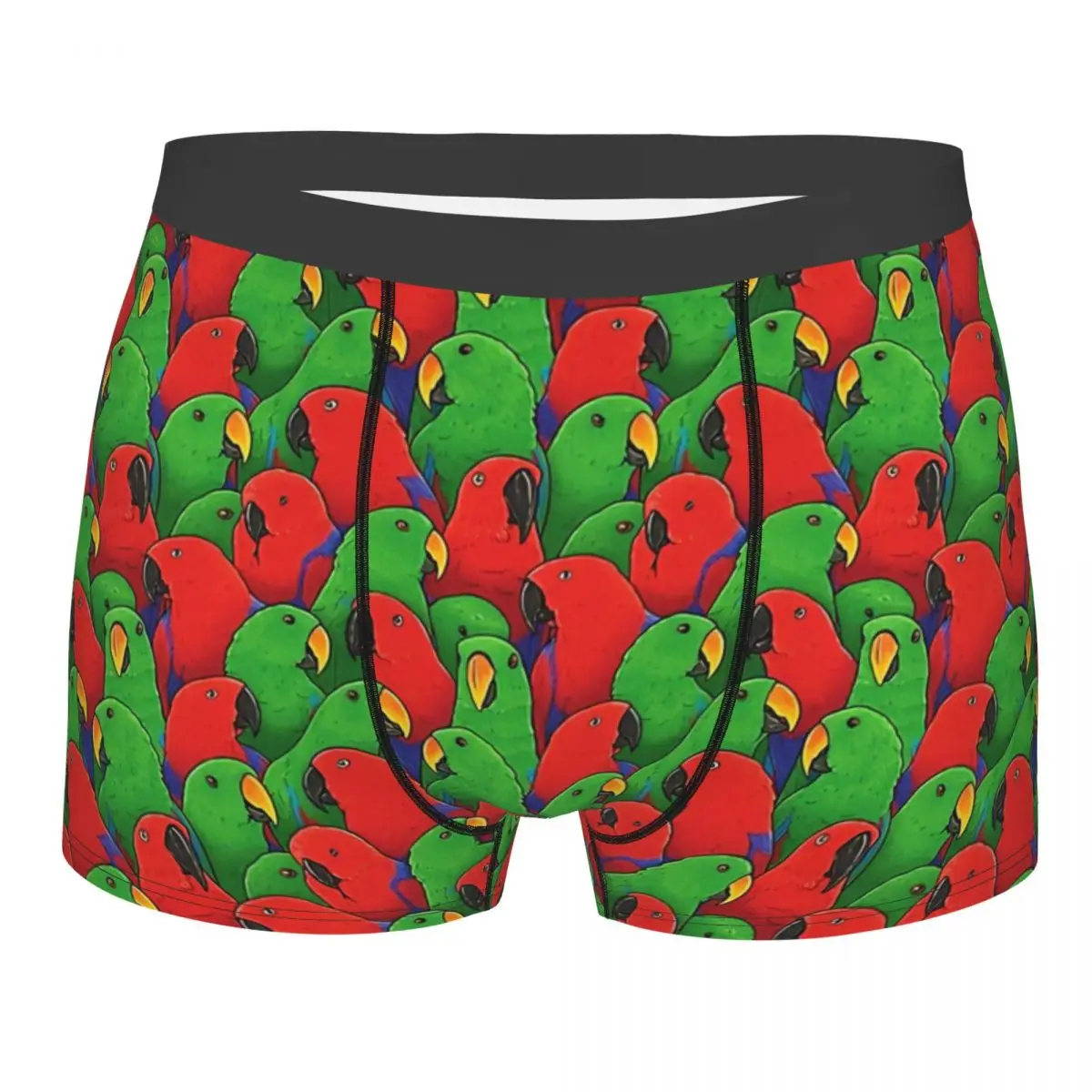 Male And Female Eclectus Parrots Underpants Breathbale Panties Male Underwear Print Shorts Boxer Briefs female high waist maternity leggings underwear pregnant cotton breathable women treggings underpants soft maternity shorts