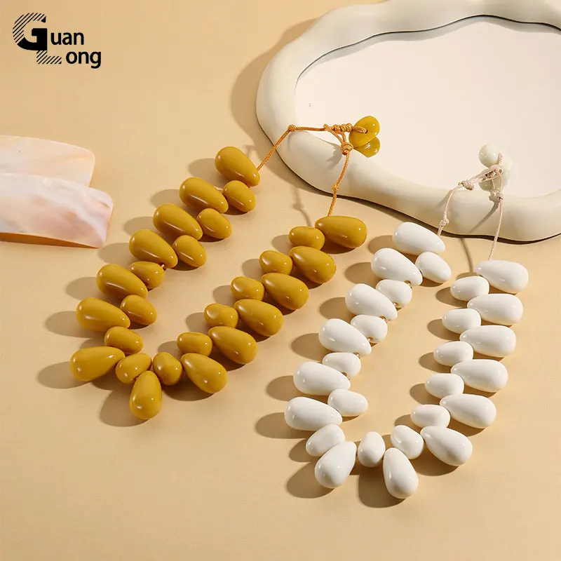 Beach Necklaces For Women POfo Boho Starfish Necklace For Women Beachy Hawaiian Rice Beads Choker Necklace For Women Men Summer Beach Ocean Beaded Jewelry L2020 Shell Necklaces For Women