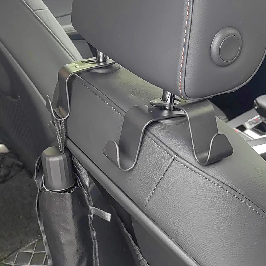 4Pcs Car Headrest Hooks Hanger for Bags Seat Back Organizer Holder Clips Auto Fastener Hooks Car Storage Interior Accessories car seat headrest hook,car storage hook