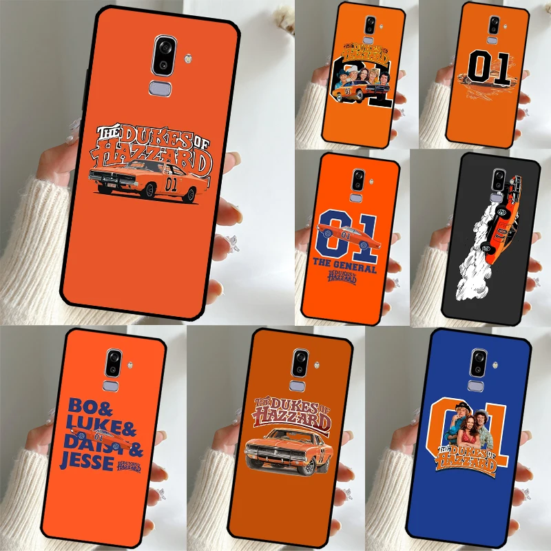 The General Lee Dukes Of Hazzard 01 Per Samsung Galaxy J7 J3 J5 2017 J1 A3 A5 2016 A7 A9 A6 A8 Plus J4 J6 J8 2018 Cover