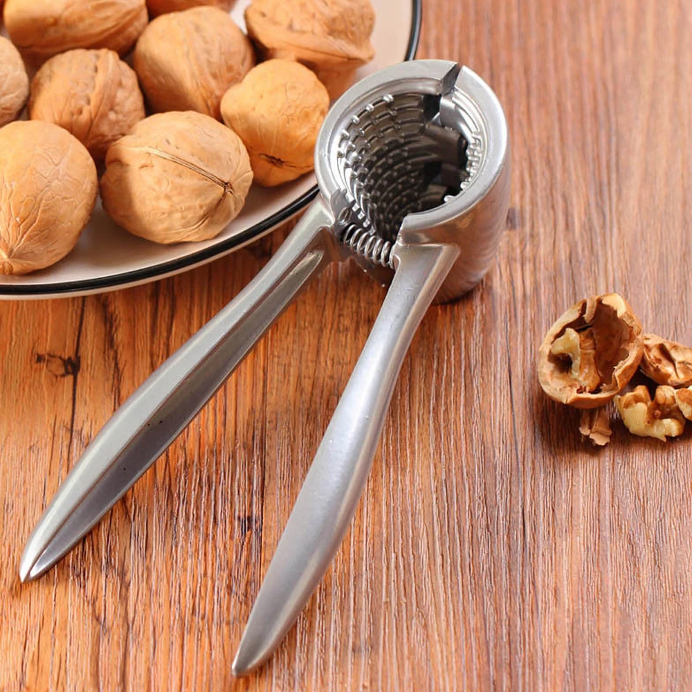 

2022 New Crack Almond Walnut Hazel Filbert Nut Kitchen Nutcracker Sheller Clip Clamp Plier Cracker Pecan Hazelnut Crack Tools