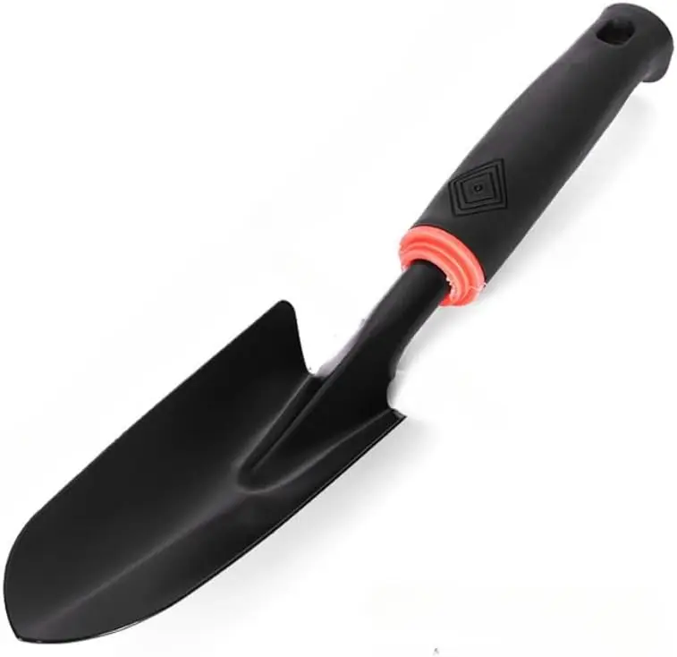 Garden Tool Set, 6 PCS Heavy Duty Gardening Tool Set with Rubber , Rake Shovel Outdoor Hand Tools Set, Comb Gifts for Se