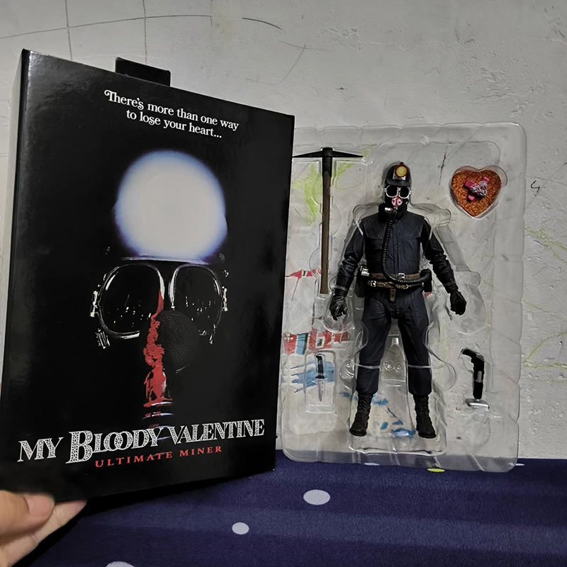 NECA угольные майнеры мой кровавый Валентин экшн-фигурка модель игрушки Подвижная кукла подарок на день рождения для парня NECA угольные майнеры мой кровавый Валентин экшн-фигурка модель игрушки Подвижная кукла подарок на день рождения для парня