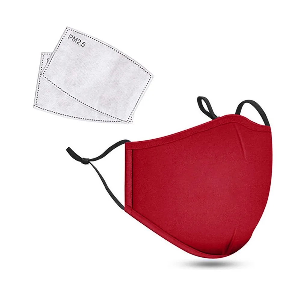 Women Fashion Printing Windproof Fog Haze Mask Washable Reusable Mask Outdoor Dust-Proof Face Protective Reusable face mask