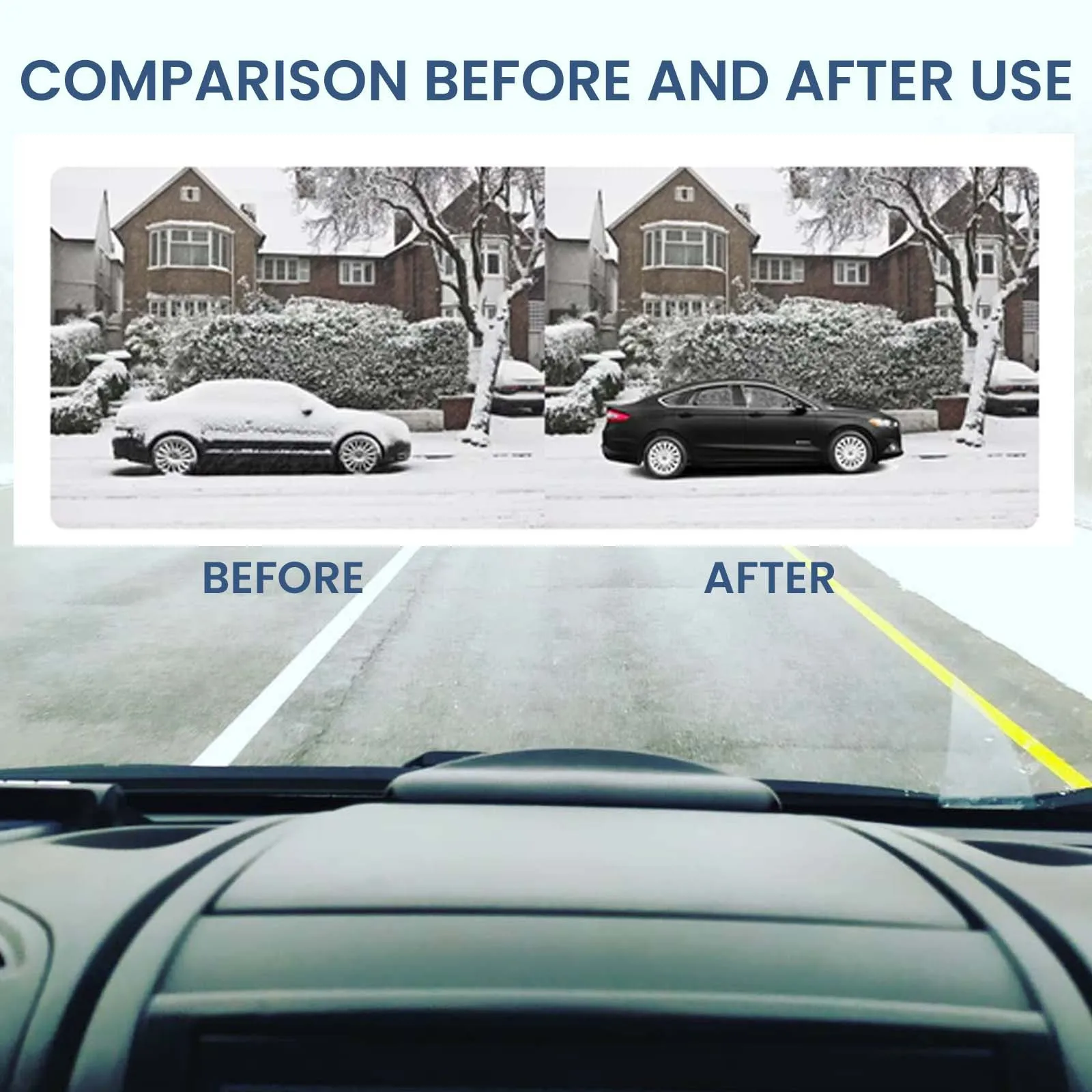 Solar Antifreeze Car Electromagnetic Molecular Windshield Snow Removal Window Glass Microwave Deicing Anti-ice Instrument 1-4pcs windshield deicing instrument