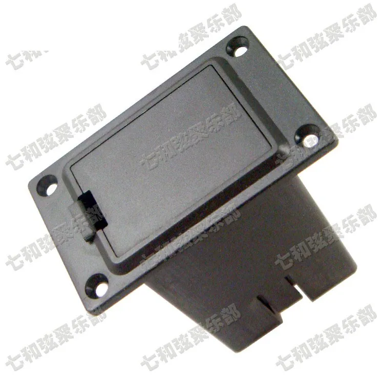 

2 Pcs Black 9V Battery Boxs/Holder/Case/Compartment Cover for Active Guitar & Bass Pickup (DCH-SX-2)