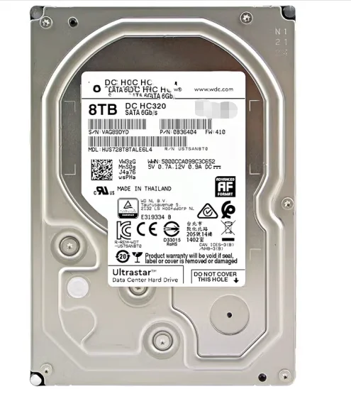 For WD HUS728T8TALE600 HC320 8TB